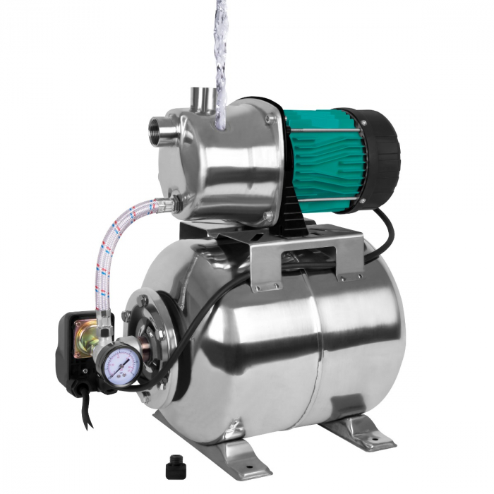 VONROC Hydrofoorpomp / hydrofoorset met drukschakelaar – 1000W - 3500l/h