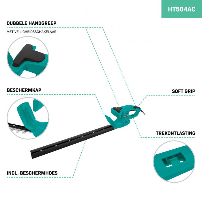 Hedge Trimmer 550W | 550mm blade length