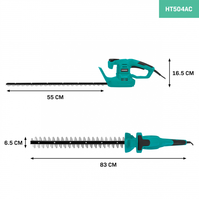 Hedge Trimmer 550W | 550mm blade length