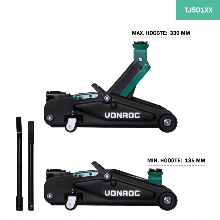 Trolley jack - Car jack | Max. 2000 kg.