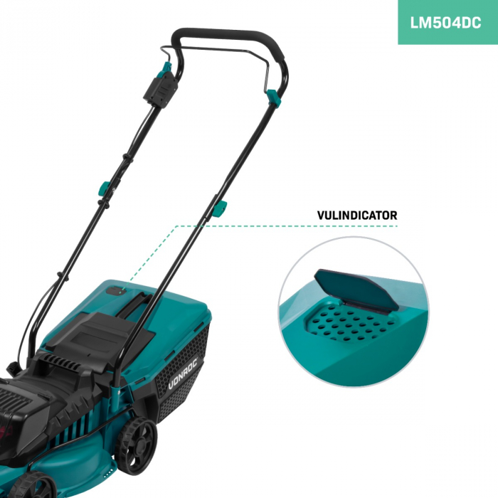 Lawn mower 40V – Brushless motor – 33cm | Excl. battery and quick charger