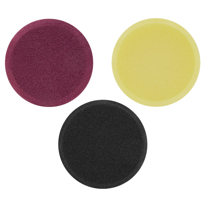 Polijstschijven | Poetsschijven - Starterset – 75mm – 6 stuks 