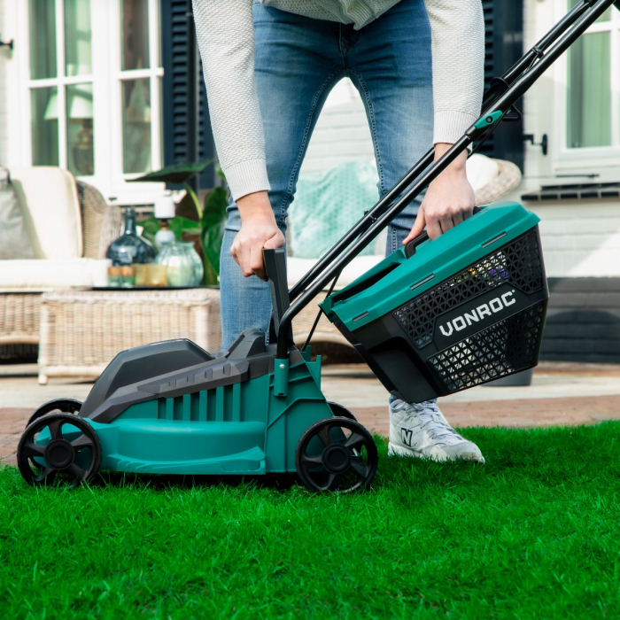 Lawn mower 1300W and Grass trimmer 300W | Complete set