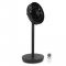 BREEZE Draadloze ventilator – Fluisterstil: max. 44dB – Zwart | Incl. afstandsbediening