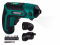 Accu schroefmachine 4V | Incl. 9-delige bitset, acculader en opbergtas
