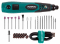 Roterende multitool 4V | Incl. 31-delige accessoire set, oplader en opbergtas