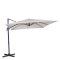 Parasol Pisogne 300x300cm – Zweefparasol | Beige