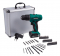 Accuboormachine 12V | Incl. 46 accessoires en 1 accu in koffer 
