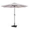 Parasol Recanati Ø300cm – Premium stokparasol – beige | Incl. parasolvoet