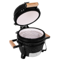 VONROC Kamado barbecue 13 inch - Ø27cm kookoppervlak | Met onderstel en regenhoes