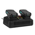 VONROC Dubbele snellader 20V | VPower 20V platform