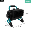 VONROC PRO Elektrische ventilatorkachel - 1350W/2000W - keramisch | 900 kantelbaar