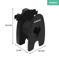 VONROC Flexibele tuinslang 20m | Incl. muurbeugel, sproeikop en multi-spray