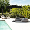Parasol Recanati 300cm - Stokparasol | Zwart
