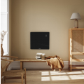 Luxe elektrische kachel – Convector - Glazen paneel – 1000W - Zwart | WIFI
