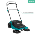 Push sweeper - 65cm sweeping width - 18 litre container | 2600m2 per hour