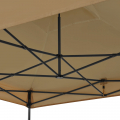 Easy-Up Party Tent – 6x3 m | Set incl. 2x Party Tent and 1x Connection Kit - Beige