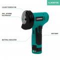 Cordless Angle Grinder 12V | Incl. Battery, USB-C Cable, and Cutting disc