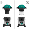 Nat- en droogzuiger 1400W – 20L tank en 6m stroomkabel