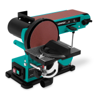 Belt and Disc Sander 350W | Incl. Sanding paper