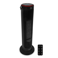 Luxurious electric tower fan heater - 2000W - WiFi - ceramic| Incl. Remote control