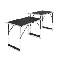 VONROC Multifunctionele Tafel - 100 x 60 cm | Set van 2