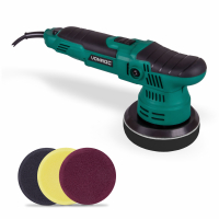 Dual action polisher 650W - 125mm | Incl. 4 polishing pads 