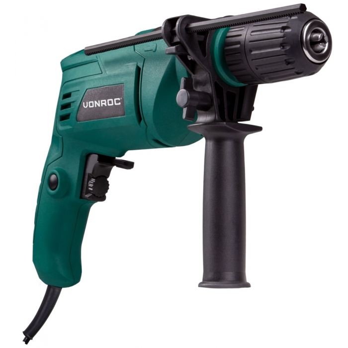 Klopboormachine 500W | Incl. diepte aanslag, zijhandgreep en opbergtas main product photo