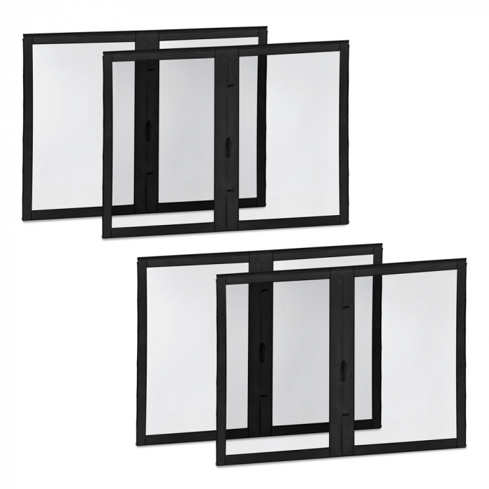 Zijwanden met Muggennet - Voor Premium Partytent PT501XX | Zwart main product photo