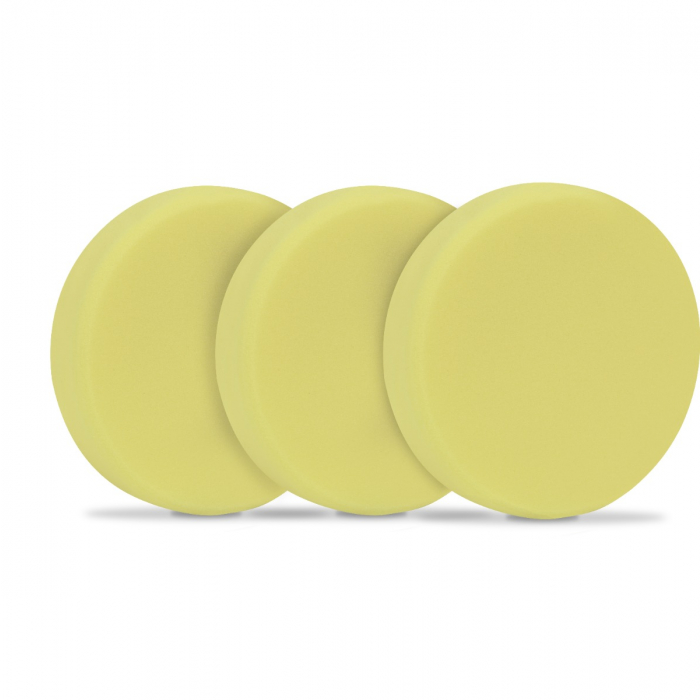 Polijstschijven | Poetsschijven - 125mm – 3 stuks - Geel main product photo
